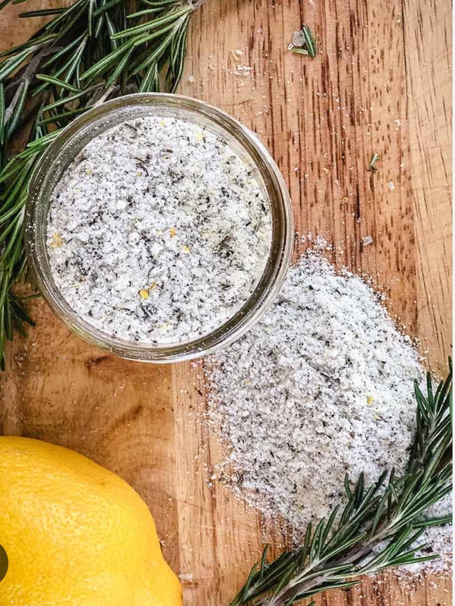 Lemon Rosemary Sea Salt