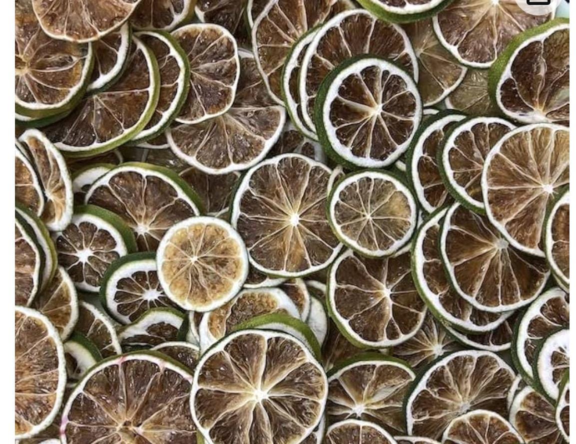 Dried Lime Slices - 40 Slices