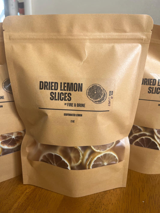 Dried Lemon Slices - 15 Slices