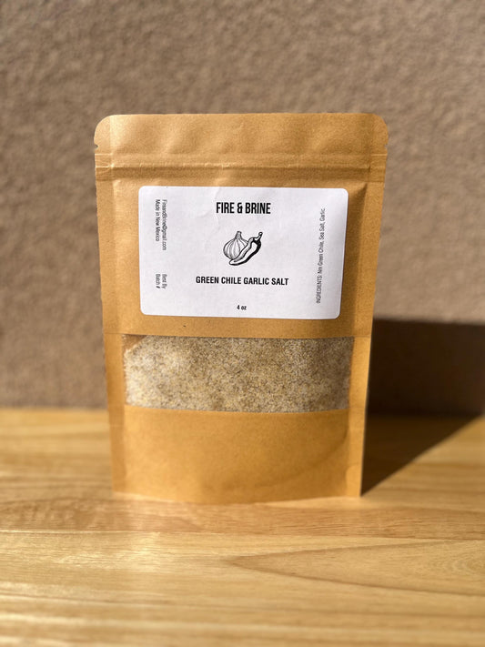 New Mexico Hatch Green Chile Garlic Salt