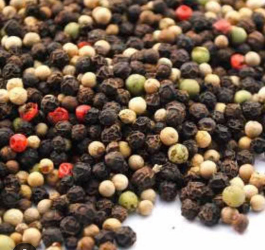 Organic Rainbow Peppercorns - 1 oz