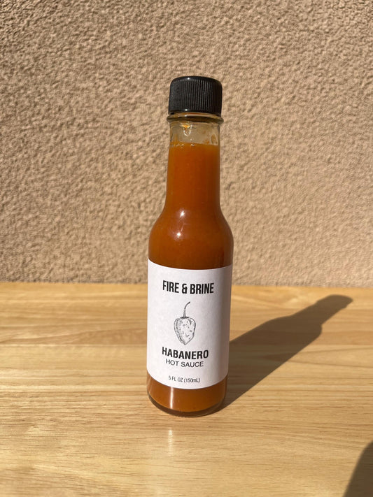 Habanero Hot Sauce – Small Batch Artisan Spicy Sauce – Gift for Chili Lovers, Grilling, Cocktail Use